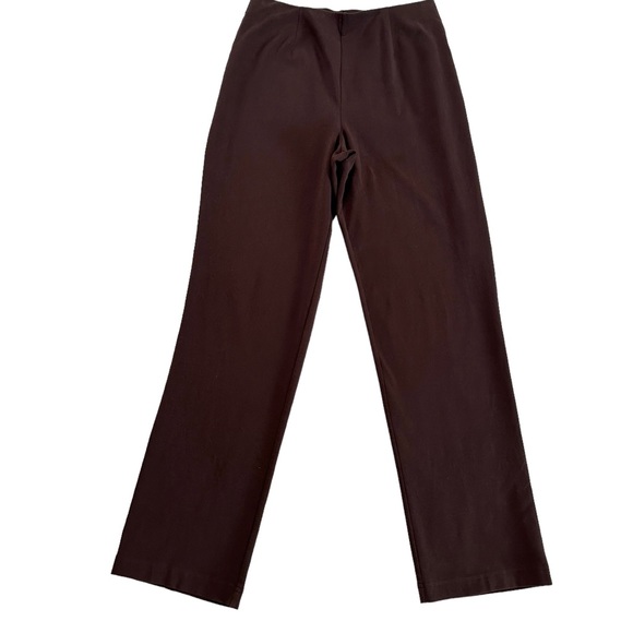 L.L. Bean Stretchy Waistband Brown Long Pants Size Small Reg - Picture 5 of 16